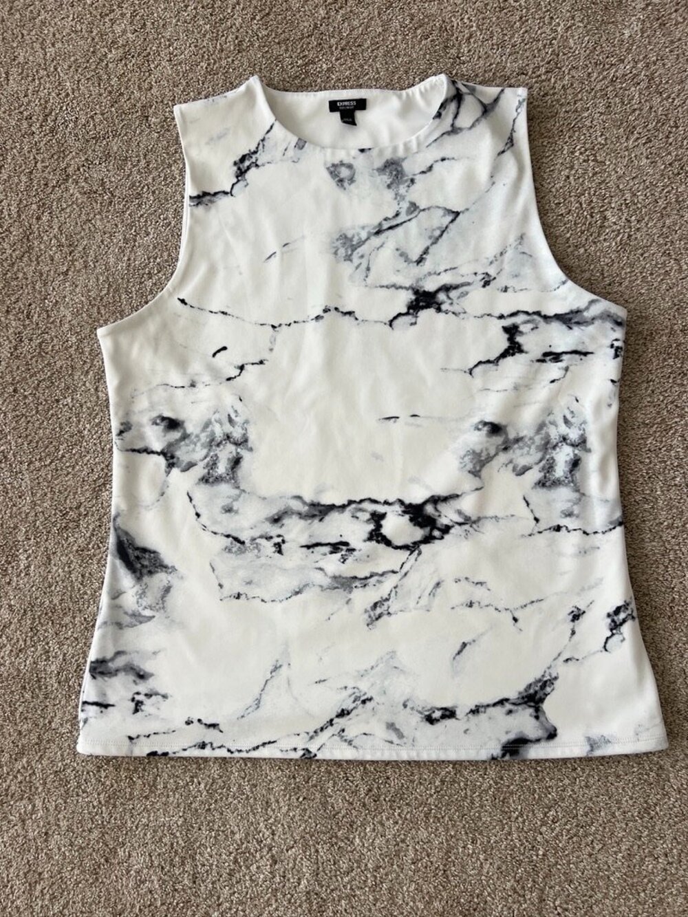 Express Body Contour Sleeveless Tank Top XL